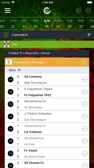 FPF Resultados Screenshots