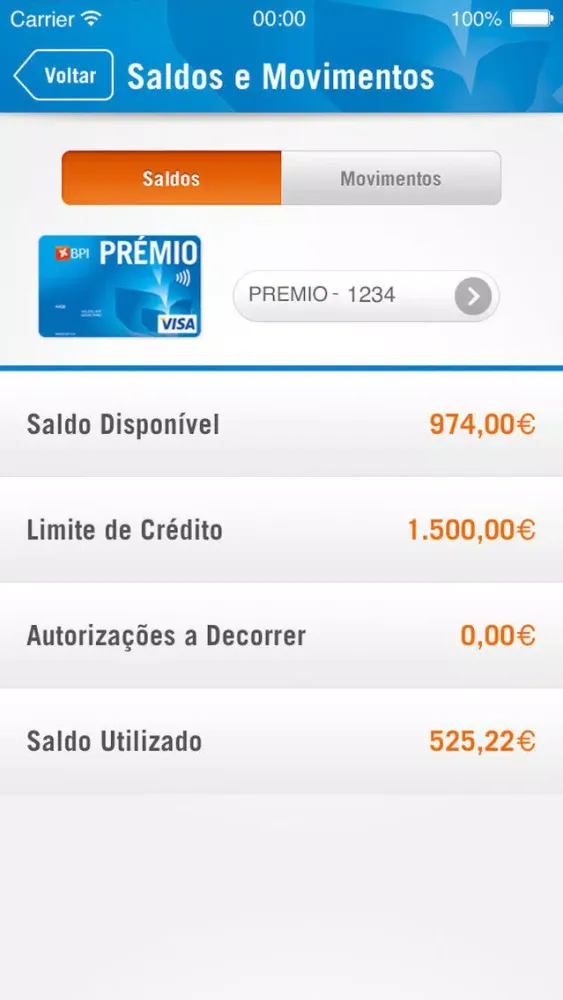 BPI Prémio سکرین شاٹس