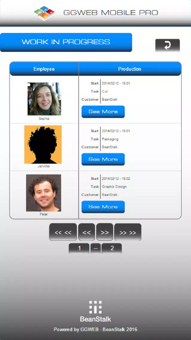 Capturas de pantalla de GGWEB Mobile PRO