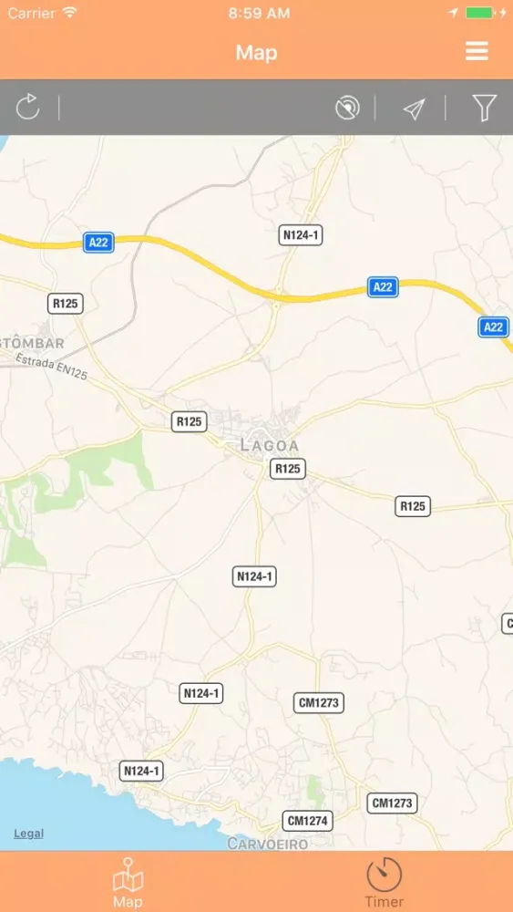 Tangkapan layar Bewegen Lagoa