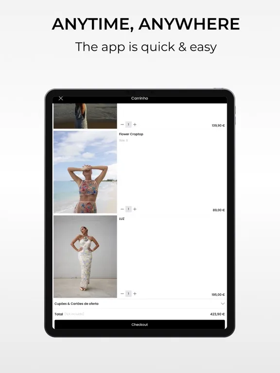 ภาพหน้าจอของ CAIO iPad 