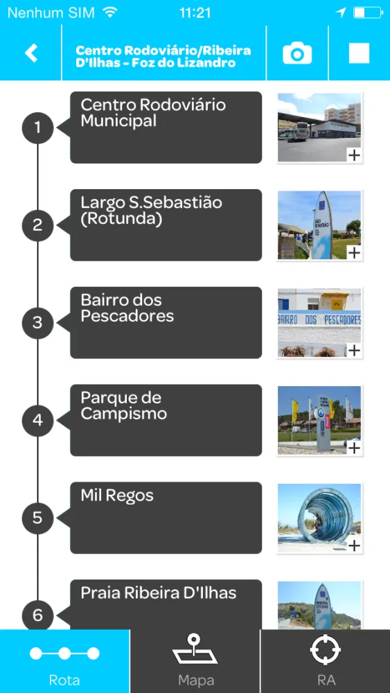 Ericeira Beach Bus سکرین شاٹس