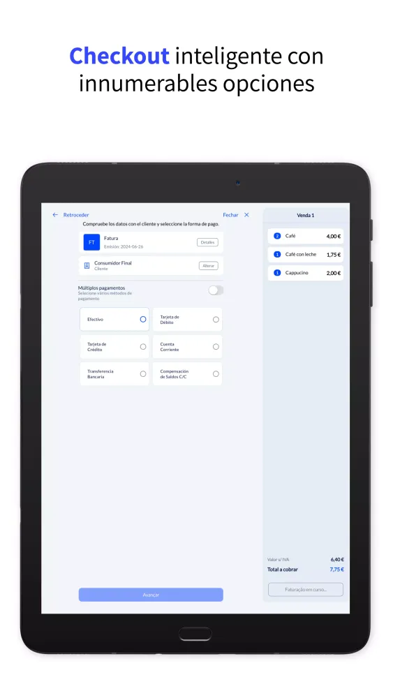 Contasimple TPV Screenshots