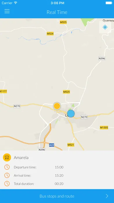 Capturas de tela do Loulé Mobility - Bus service