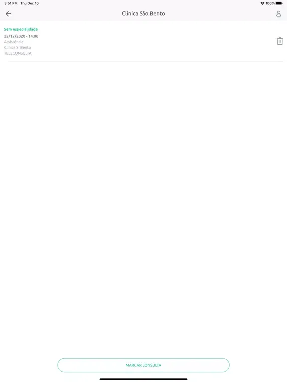 Screenshot di Clínica São Bento iPad 
