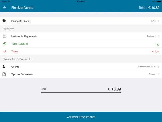 Cloudware POS iPad 应用截图