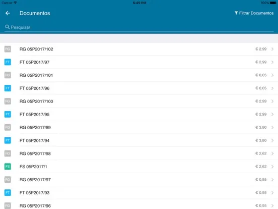 Cloudware POS iPad 应用截图