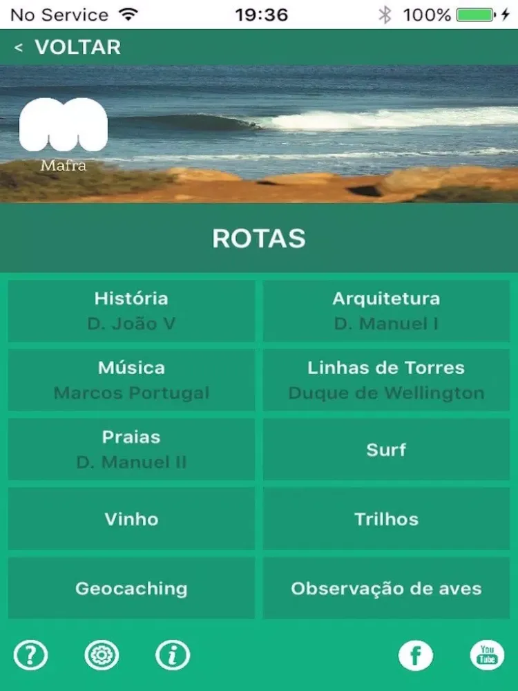 Captures d'écran de Mafra Guia Turistico iPad 