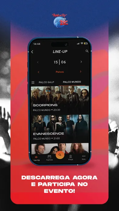 Rock in Rio Lisboa应用截图