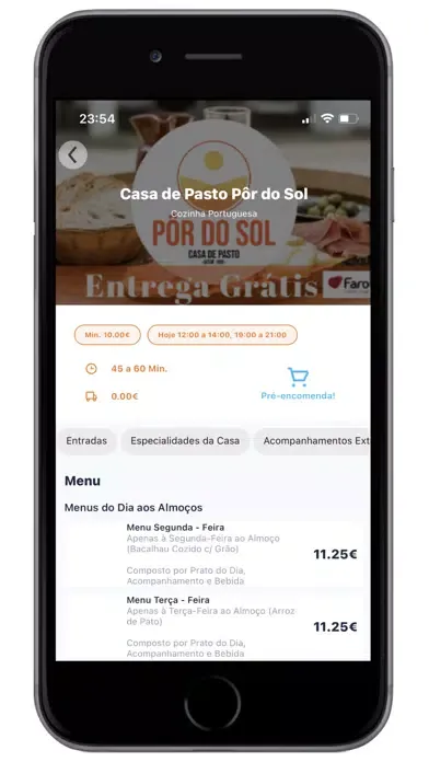 Comidas.pt Screenshots