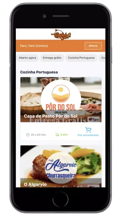 Comidas.pt Screenshots