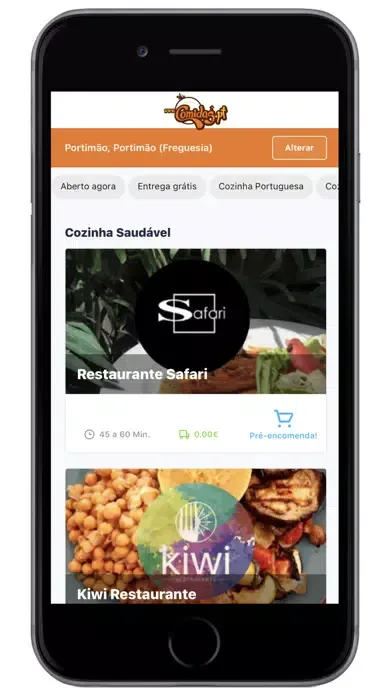 Comidas.pt Screenshots