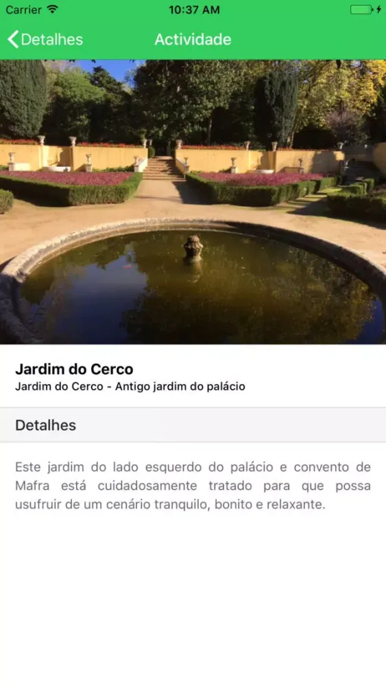 Captures d'écran de myTravel