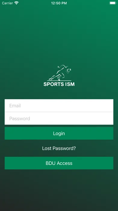 SportsISM Athlete Ekran Görüntüleri