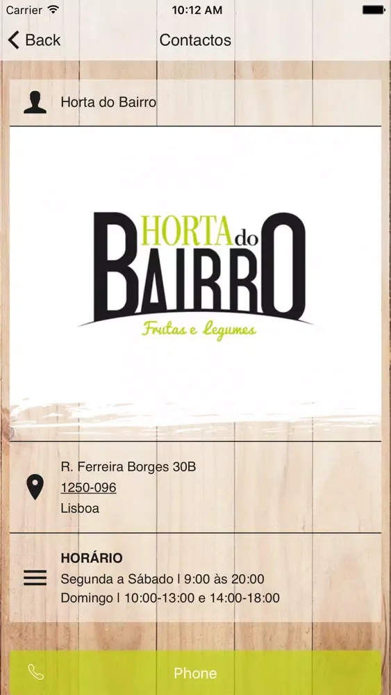 Horta do Bairro Ekran Görüntüleri