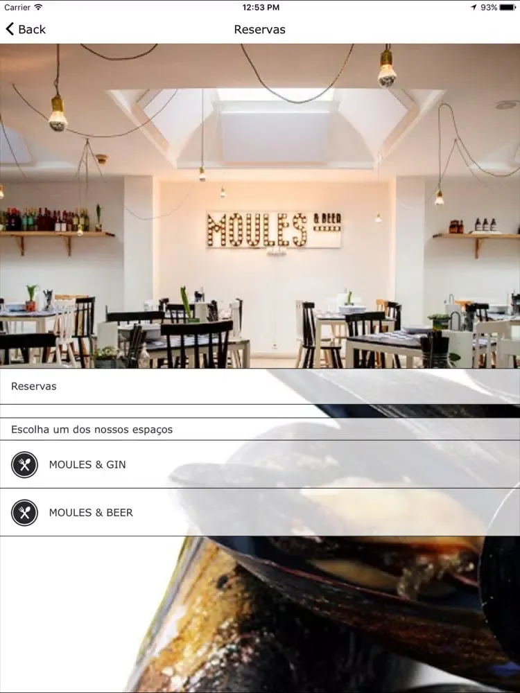 Moules & Co iPad  Ekran Görüntüleri