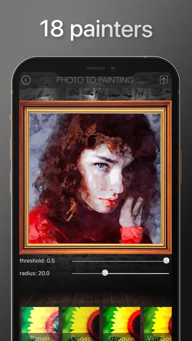 Скриншоты Photo to Painting