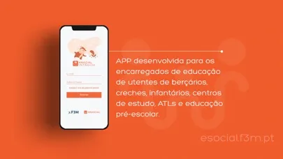 Tangkapan skrin eSOCIAL INFÂNCIA