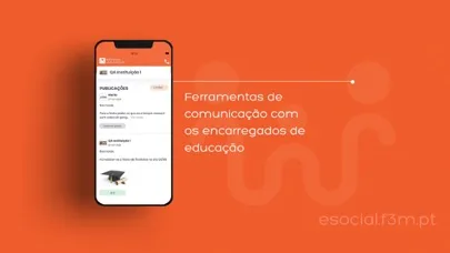 Tangkapan skrin eSOCIAL INFÂNCIA