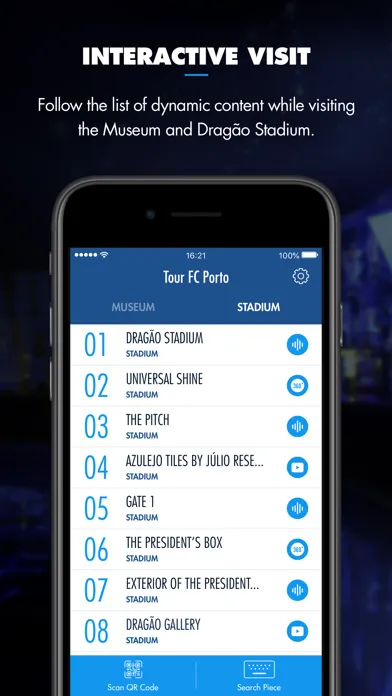 Capturas de pantalla de FC Porto Museum & Tour