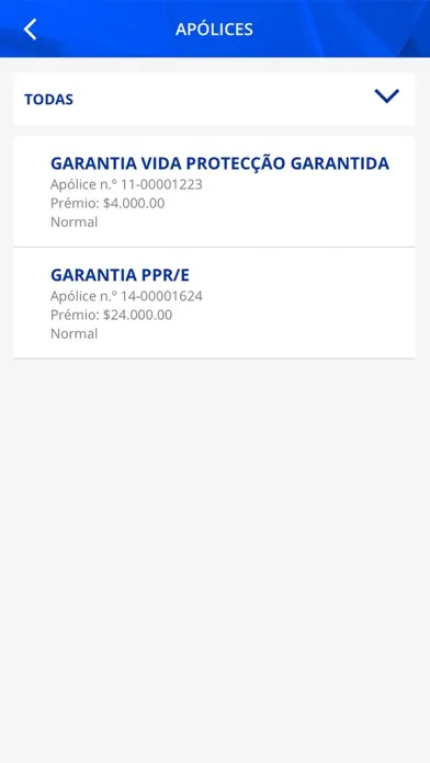 GarantiaMobile স্ক্রিনশট