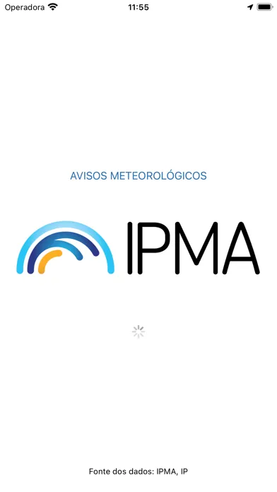 Avisos@IPMA Ekran Görüntüleri