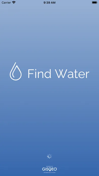 Tangkapan skrin FindWater