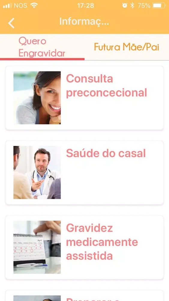 Ảnh chụp màn hình của Nove Meses - A Minha Gravidez