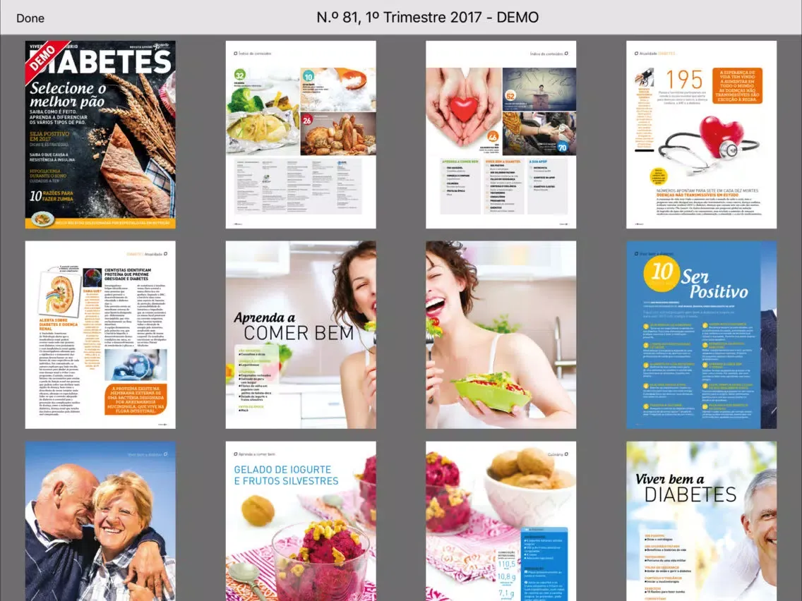Скриншоты Diabetes - Viver em Equilíbrio iPad 