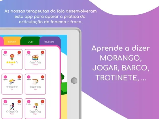 تصاویر Happies - Aprende o som r frac iPad 