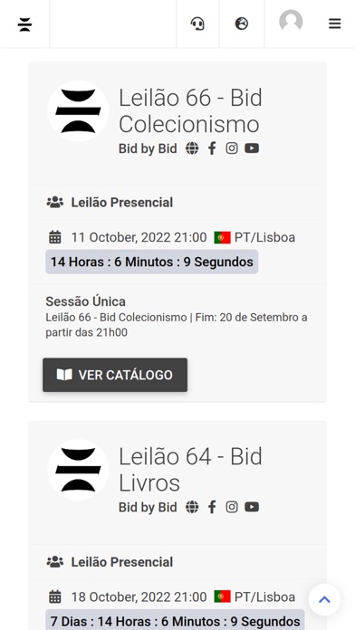Bid by Bid Ekran Görüntüleri