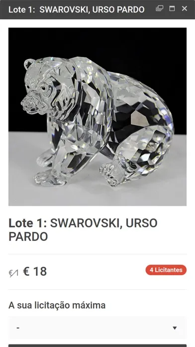 Zrzuty ekranu Bid by Bid