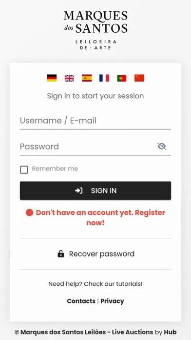 Marques dos Santos Leilões应用截图