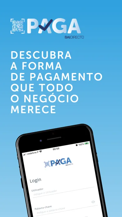Capturas de tela do BAI Paga