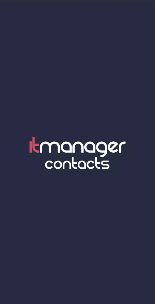 IT Manager - Contactos Ekran Görüntüleri