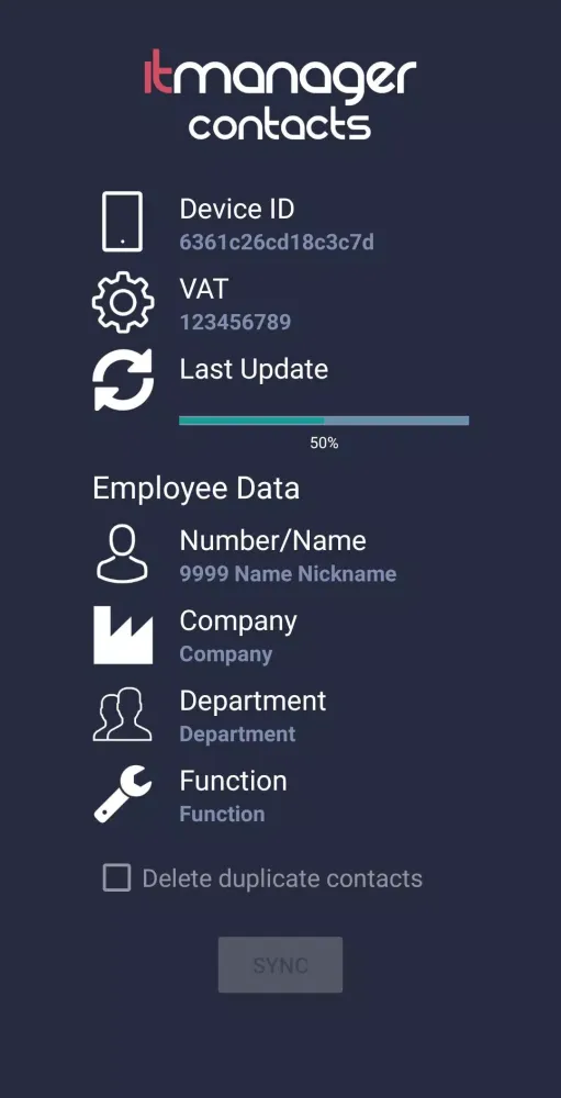 IT Manager - Contactos Ekran Görüntüleri