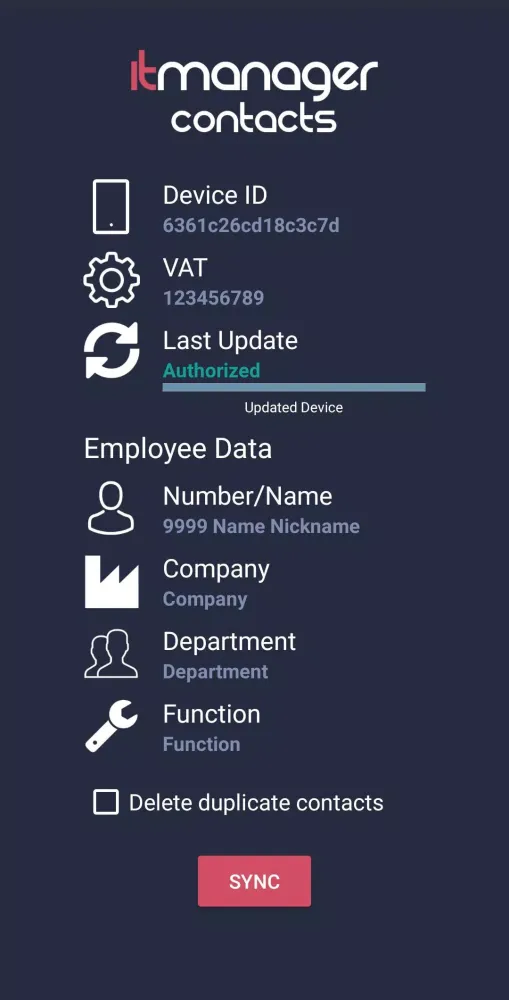 IT Manager - Contactos Ekran Görüntüleri