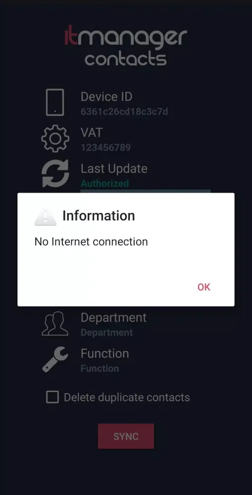 IT Manager - Contactos Ekran Görüntüleri
