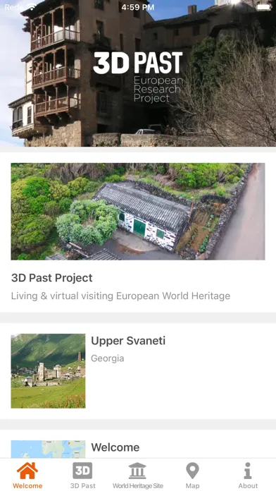 Zrzuty ekranu 3DPAST