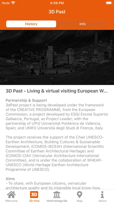 Zrzuty ekranu 3DPAST