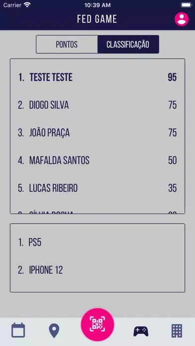 Capturas de tela do FEUP Engineering Days