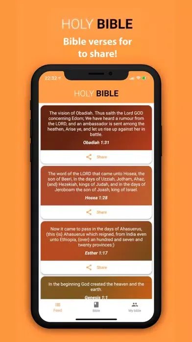 Screenshot di Holy Bible KJV & BBE
