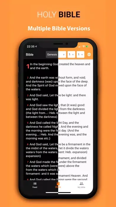 Screenshot di Holy Bible KJV & BBE