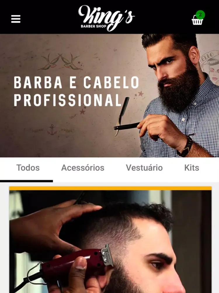 King’s Barber Shop iPad  سکرین شاٹس