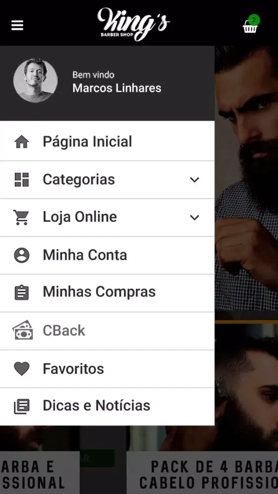 King’s Barber Shop سکرین شاٹس