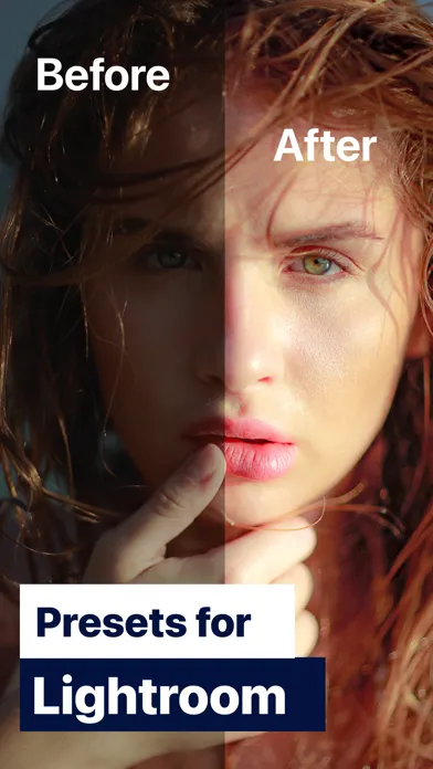 ภาพหน้าจอของ Presets for Lightroom saFota