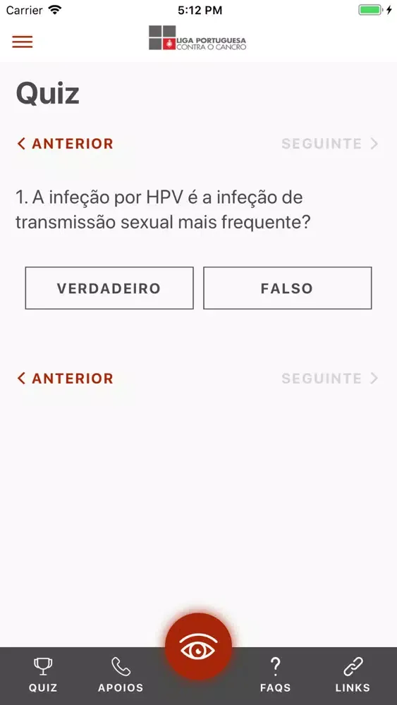 ภาพหน้าจอของ HPV e Cancro do Colo do Útero