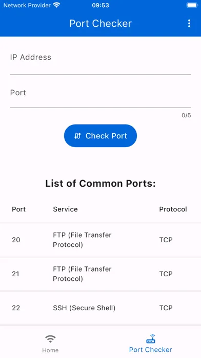 Tangkapan layar My IP - Address