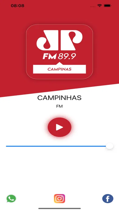 Скриншоты Rádio Jovem Pan Campinas