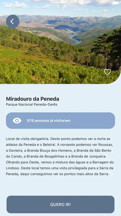 Peneda Gerês APP スクリーンショット